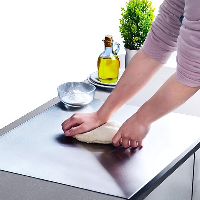 Greatify Stainless Steel Cutting Board – Durable, Hygienic, and Ideal for Everyday Cooking