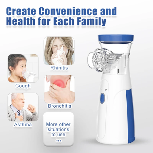 Portable Nebulizer For Asthma Inhaler Nebulizer Machine For Kids And Adults Medical asthma nebulizer (cell operated )