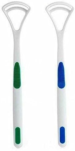 Deal Pack of 2 – Micro Nano Toothbrush + Tongue Cleaner Scraper (Random Color)