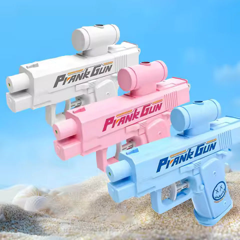 Funny Double-Sided Reverse Water Gun – Mini Tactical Prank Sprayer Toy for Kids & Adults | Summer Pool & Beach Water Fight Blaster (Random Color)